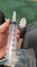 晨業(yè)推注式給藥器一次性針管塑料針筒喂食器灌腸器實(shí)驗室耗材大注食器 60ml大針管（帶轉換頭）1支 曬單實(shí)拍圖