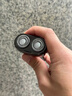TweetyBird意大利品牌輕奢新款迷你電動(dòng)剃須刀旅行便攜旋轉式送爸爸男友老公男士生日情人節禮物水洗刮胡刀 典雅黑【小巧便攜丨舒適剃凈】 曬單實(shí)拍圖