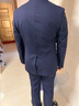 柒牌【毛料套西】西服男套裝春秋含羊毛商務(wù)正裝西裝禮服 曬單實(shí)拍圖