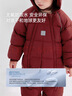 babylove【安心絨】嬰兒羽絨連體衣冬防寒外出衣服服新年加厚寶寶保暖哈衣 曬單實(shí)拍圖