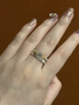 夢(mèng)芊汐999純銀碎碎冰情侶戒指一對男女款閉口對戒情人節生日禮物送女友 閉口一對戒【尺碼留言或聯(lián)系客服】 曬單實(shí)拍圖