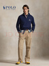 Polo Ralph Lauren 拉夫勞倫 男裝 25秋徽標起絨布有領(lǐng)運動(dòng)衫RL100299 410-航海藍 M 曬單實(shí)拍圖