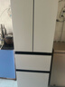 美菱（MeiLing）無(wú)憂(yōu)嵌400升法式多門(mén)冰箱小戶(hù)型家用底部散熱超薄窄門(mén)嵌入式一級能效變頻BCD-400WP9CZX國家補貼 曬單實(shí)拍圖