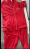 芬騰紅色睡衣秋冬情侶新款紅品結婚新婚純棉家居服男女大碼本命年套裝 曬單實(shí)拍圖