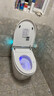 九牧全智能同款馬桶泡沫盾腳感沖水無(wú)水壓限制紫外殺菌防臭座便器 月白旗艦款【防濺泡沫盾/自動(dòng)翻蓋】0水壓 350mm 【送貨入戶(hù)+安裝拆舊】 曬單實(shí)拍圖