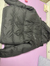 雅鹿【高充絨203G】羽絨服男士短款加厚冬季新款撞色連帽面包服外套男 黑色 XL /180【推薦135-150斤】 曬單實(shí)拍圖