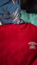 優(yōu)衣庫童裝男童女童高彈力快干運動(dòng)衛衣長(cháng)袖新年紅色運動(dòng)衫483449 15 珊瑚紅色 160 曬單實(shí)拍圖