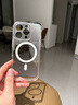 品勝 適用蘋(píng)果16Pro手機殼 iPhone16Pro磁吸殼保護套Magsafe無(wú)線(xiàn)充電超薄氣囊防摔手機殼軟邊簡(jiǎn)約透明 曬單實(shí)拍圖