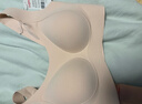 古今內衣女雙重提拉收副乳防垂運動(dòng)風(fēng)背心式文胸罩小胸不空杯大胸顯瘦 月光灰【單件裝】 L (165) 建議106-125斤 曬單實(shí)拍圖