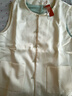 金三塔真絲馬甲100%桑蠶絲填充新中式可外穿保暖背心女馬甲國風(fēng)保暖上衣 杏白色 2XL 曬單實(shí)拍圖