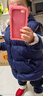 秋冬新款兒童連帽馬甲男女童加絨寶寶寬肩背心亞童裝 藏青 130 建議120cm以下身高拍 曬單實(shí)拍圖
