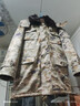 際華三二零五正版新款迷彩大衣原廠(chǎng)羽絨新式冬季防刮耐磨雙層內膽防寒棉軍大衣 新款荒漠大衣 【全羽絨+內膽+帽子】 175/92-96 曬單實(shí)拍圖