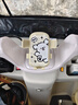 山竹（shanzhu）電動(dòng)三輪車(chē)手機支架吸盤(pán)式卡通可愛(ài)線(xiàn)條小狗減震手機導航固定支架 米黃-黑白狗【強力吸盤(pán)/不懼顛簸】 三輪車(chē)手機支架 曬單實(shí)拍圖