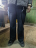 RAJKPOOR復古高腰牛仔直筒褲女褲子2025年秋季新款今年流行加絨闊腿長(cháng)褲子 復古藍-九分褲《加絨款》 加絨 3XL /建議139-148斤 曬單實(shí)拍圖