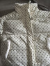 妙奕嘉棉服女士外套秋冬季2025年新款洋氣小個(gè)子棉襖棉衣短款高級感學(xué)生 甜美波點(diǎn)白色毛絨領(lǐng)棉服 均碼 【建議115斤內】 曬單實(shí)拍圖