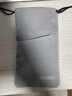 色格（SECAS） 色格 手機配件手機保護套手機袋子移動(dòng)電源充電寶保護套絨布防塵袋數據線(xiàn)收納袋束口 中號-淺灰10*18cm（平鋪尺寸） 曬單實(shí)拍圖