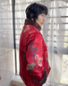 俞兆林（YUZHAOLIN）中老年女裝加絨加厚唐裝婚宴棉襖奶奶冬裝喜慶棉衣老太太洋氣外套 FNQtvd72 富貴紅上衣（加絨） XL  建議(85-100斤) 曬單實(shí)拍圖