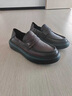 夢(mèng)特嬌樂(lè )福鞋男鞋一腳蹬春季新款真皮英倫商務(wù)休閑皮鞋男軟底輕便正裝鞋 黑色 【標準皮鞋碼】 41 (255mm) 曬單實(shí)拍圖