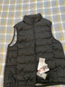 啄木鳥(niǎo)輕薄羽絨馬甲女秋冬季新款爆時(shí)尚馬夾保暖白鴨絨內搭休閑外穿背心 黑色 L 建議體重100-115斤 曬單實(shí)拍圖