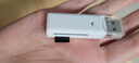 川宇（kawau）USB讀卡器 可讀SD卡、TF卡 USB2.0二合一讀卡器（白色）C296 曬單實(shí)拍圖