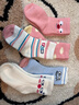 浪莎（LangSha）女童襪子秋冬加厚兒童毛圈襪女孩寶寶加絨保暖中筒襪毛巾襪 曬單實(shí)拍圖