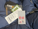 黑冰（BLACKICE）活帽700蓬鵝絨保暖羽絨服科技溫升抗靜電三防男女同款 藍灰 L 曬單實(shí)拍圖