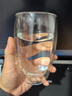 GLASSLOCK杯子雙層咖啡玻璃杯耐熱防燙透明拿鐵牛奶家用水杯簡(jiǎn)約無(wú)柄475ml 曬單實(shí)拍圖