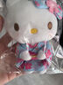 三麗鷗（SANRIO）日本京都限定和服包包掛件hellokitty書(shū)包掛飾毛絨玩偶女生小公仔 藍色和服KT 曬單實(shí)拍圖