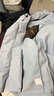 Wassup Sohot沖鋒衣三合一男女夾克外套男戶(hù)外防風(fēng)保暖可拆卸登山服 月光藍S 曬單實(shí)拍圖