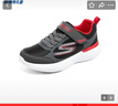 Skechers斯凱奇兒童運動(dòng)鞋秋冬四季易彎折減震男女童體訓鞋405104L 男童/黑色/紅色/BKRD 38 曬單實(shí)拍圖