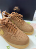 耐克NIKE男空軍一號AF1 新年禮物 運動(dòng)鞋CJ9179-200小麥色44 曬單實(shí)拍圖