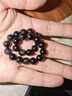 澤心雅玉天然黑曜石手串彩虹眼男女款手鏈水晶送男友禮物小巧女款 曬單實(shí)拍圖