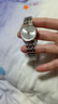 飛亞達（FIYTA）經(jīng)典系列 銀白色盤(pán)面間金鋼帶商務(wù)女士機械腕表 節日禮物女 曬單實(shí)拍圖