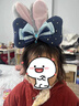 初享（CHUXIANG）兒童頭飾2026年瘋狂動(dòng)物城朱迪兔子警官發(fā)卡發(fā)箍卡通網(wǎng)紅頭箍發(fā)飾 小兔大蝴蝶結發(fā)箍 A25-302 1個(gè) 曬單實(shí)拍圖