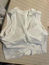 lululemon丨Flow Y 女士運動(dòng)二合一短款背心 LW1CMYS 白色 S /6 曬單實(shí)拍圖