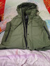 雪中飛羽絨服男士背心鴨絨防寒秋冬季保暖時(shí)尚可拆卸帽短款休閑馬甲175 曬單實(shí)拍圖