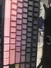 邁從（MCHOSE）G87 V2/K87S旋鈕無(wú)線(xiàn)機械鍵盤(pán)電競游戲客制化有線(xiàn)/藍牙三模gasket結構全鍵熱插拔辦公 G87 黑莓粉漸變側刻 熾焰軸 曬單實(shí)拍圖