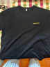 JEEP SPIRIT夏季男士特大碼t恤短袖寬松半袖簡(jiǎn)約加肥加大300斤胖男生純棉體恤 黑色 6XL 建議240-270斤 曬單實(shí)拍圖
