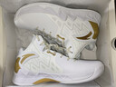 超級安踏KT2 Retro丨籃球鞋男鞋秋季防滑耐磨實(shí)戰學(xué)生運動(dòng)鞋112521621U 安踏白/金屬金-1 43 /(男9.5碼) 曬單實(shí)拍圖