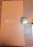 勤得利（勤得利）  2026日程本高顏值商務(wù)辦公筆記本每日一頁(yè)工作周計劃打卡日歷記事本禮盒裝可定制logo 栗子棕【2026全年】 曬單實(shí)拍圖