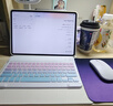 法普拉適用2025款vivopadAir鍵盤(pán)保護套se12.3全包pad2平板電腦pad3/5pro磁吸iQOOpad5e鼠標保護殼 【粉藍漸變+鍵盤(pán)+鼠標】背光版 vivo Pad5Pro(13英寸 曬單實(shí)拍圖