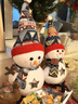 安迪泰圣誕節裝飾品雪人娃娃公仔場(chǎng)景布置擺件拍照道具櫥窗布景玩偶禮物 白色雪寶-小號 曬單實(shí)拍圖