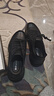百麗厚底增高健步鞋男25秋新抓紋牛皮戶(hù)外休閑運動(dòng)鞋A2215CM5 黑色 42 (260mm) 曬單實(shí)拍圖