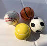 淮漫迷你小皮球幼兒園1-3歲兒童pu軟實(shí)心海綿求高彈力拍拍求兒童玩具 籃球+足球+網(wǎng)球+棒球【4個(gè)裝】 曬單實(shí)拍圖