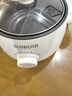 SUIBOIR蘇泊電煮鍋學(xué)生宿舍小電鍋煮面神器泡面鍋迷你小型燉蒸煮一體電熱火鍋 2L 黑晶+無(wú)蒸籠【1.5米加長(cháng)線(xiàn)+防水扣】 曬單實(shí)拍圖