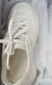 他她（TATA）女鞋秋小白鞋運動(dòng)時(shí)尚休閑鞋板鞋新款鞋子CWV02CM5 米白 38 曬單實(shí)拍圖
