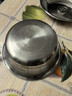 宇太（YUTAI）316不銹鋼盆加厚家用菜盆廚房盆子湯盤(pán)湯碗飯盆小盆子湯盆16cm 曬單實(shí)拍圖