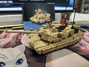 小魯班積木主戰坦克戰車(chē)隱形戰斗機拼裝玩具模型擺件男孩兒童生日禮物 【988顆?！縈1A2艾布拉姆主戰坦克 曬單實(shí)拍圖