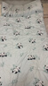 BEYONDHOME BABY博洋母嬰A類(lèi)全棉兒童防踢大豆被一體式寶寶睡袋熊貓寶寶100*180cm 曬單實(shí)拍圖