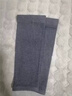 KINGXIAOJING艾草護小腿保護套保暖護腳踝老寒腿腳腕防寒運動(dòng)男女襪套加絨冬季 【防寒保暖 高彈舒適】中灰 M[適合80-120斤] 曬單實(shí)拍圖